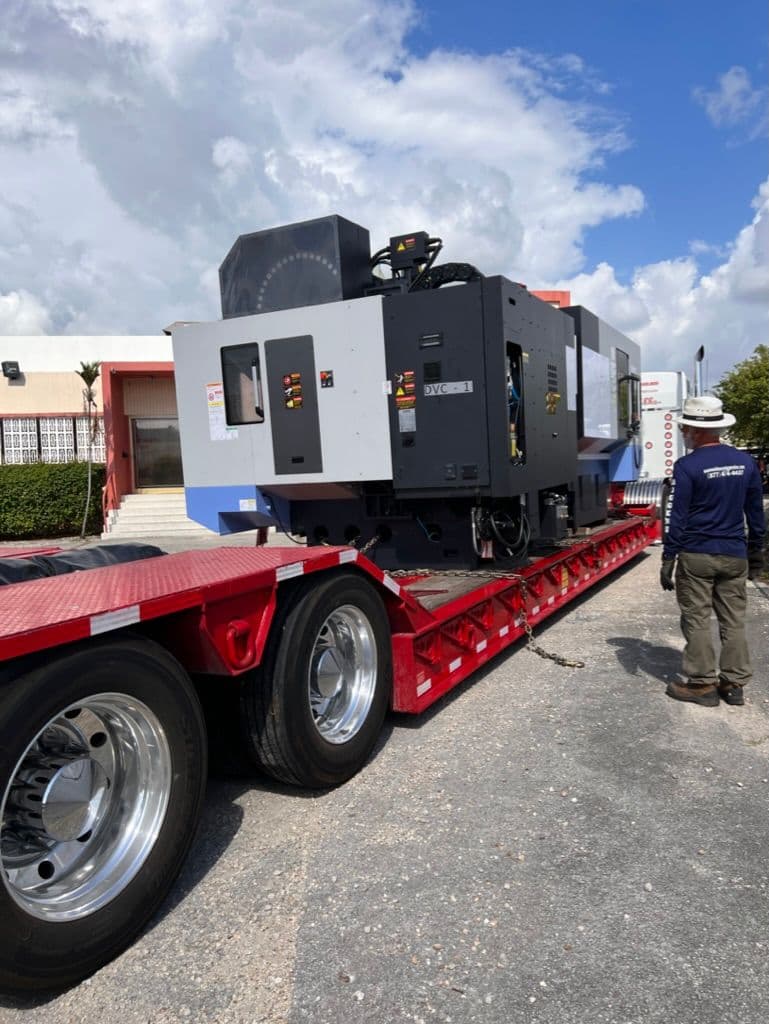 Heavy hauling transport equipment for oversized industrial loads